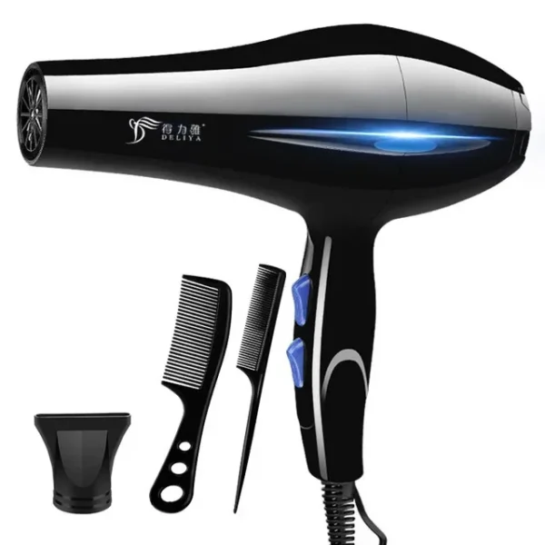 Hair Dryer 2200W Professional Powerful Hair Dryer Fast Heating Hot And Cold Adjustment Ionic Air Blow Dryer with Air Collecting - Imagen 8