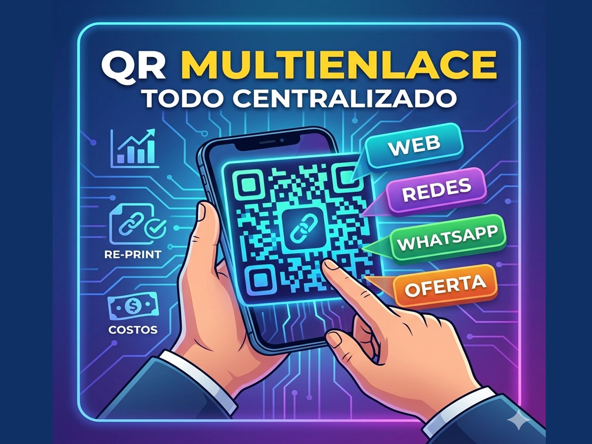 QR dinámico con multienlace