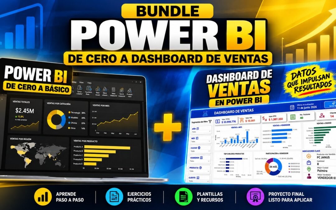 Combo: Power BI Básico + Dashboard de Ventas